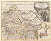 1693 Cantelli da Vignola Map of Northeastern Asia or Grand Tartary