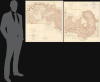 1939 Matthes / Evans Two-Sheet Topographic Map of Grand Canyon National Park