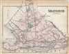 1873 Beers Map of Gravesend (Coney Island), Brooklyn, New York City