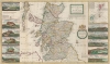1714 Hermann Moll Map of Scotland