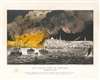1872 Currier and Ives View of the Great Boston Fire