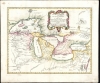 1755 Homann Heirs and Bellin Map of the Great Lakes