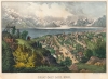 1870 Currier and Ives Lithograph View of Salt Lake City, Utah