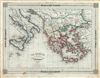 1852 Dufour Map of Greece