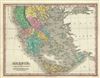 1827 Finley Map of Greece