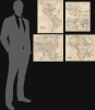 1856 Kolmann Set of Greek Educational Maps