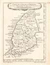 1780 Bellin Map of Grenada