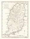 1794 Edwards and Stockdale Map of Grenada