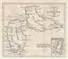 1822 Franz Pluth Map of Guadeloupe