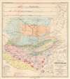 1894 Hassenstein Geological Map of Guatemala