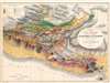 1868 Montserrat and Dolfuss Geological Map of Guatemala