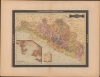 1897 Garcia y Cubas Map of Guerrero, Mexico