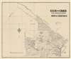 1920 Moro Map of Chaco Province, Argentina