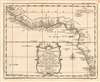 1780 Bellin Map of the Guinea Coast of Africa, from Guinea-Bissau to Angola