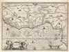 1686 Dapper Map of the Guinea Coast of West Africa
