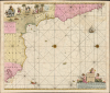 1696 Van Keulen Nautical Map of Africa: Cape Verde to the Cape of Good Hope