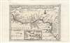 1716 Hermann Moll Map of West Africa