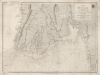 1863 Admiralty Chart of Waters Off Burma, Andaman Sea, Gulf of Martaban