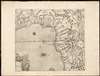 1570 Camocio West Central Africa Sheet of Unacquirable Wall Map of Africa