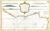 1765 Bonne Map of West Africa, the Gulf of Guinea, and Benin