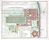 1750 Bellin Map of Cape Town, South Africa