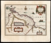 1631 Blaeu Map of Guiana, Venezuela and El Dorado