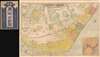 1939 Showa 14 Taro Nishizawa Map of Hankou, China