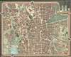 1959 Bollmann Map of Hannover, Germany