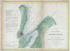 1847 U. S. Coast Survey Map of Holmes' Hole (Vineyard Haven), Martha's Vineyard, Massachusetts