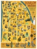 2003 Millionaire Pictorial Map of Harlem, New York City, Harlem Renaissance