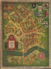 1935 Schruers Pictorial Map of Harvard University