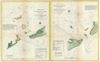 1857 U.S. Coast Survey Map of Hatteras Inlet and Ocracoke Inlet, North Carolina