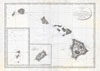 1799 Vancouver Map of Hawaii