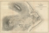 1841 Wilkes Map of Hawaii (Mauna Loa, Mauna Kea, Kilauea), Hawaiian Islands