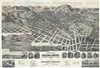 1890  Henry Wellge Bird's-Eye View of Helena, Montana