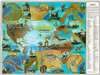 The Ernest Hemingway Adventure Map of the World. - Main View Thumbnail