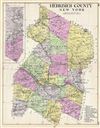 1912 Century Map of Herkimer County, New York