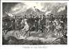 1867 Howard Lithograph View of Union Civil War Heroes