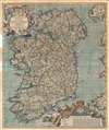 1690 Visscher Map of Ireland