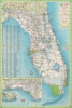 Highway Map of Florida. - Main View Thumbnail