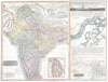 1814 Thomson Map of India w-Ganges