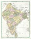 1835 Bradford Map of India
