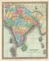 1835 Burr Map of India