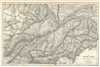 1879 Stanford Map of the Hindu Kush Mountains (Pakistan, Afghanistan)