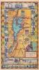 1939 Lake Champlain Bridge Commission Pictorial Map of Lake Champlain and Lake George
