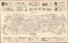 1970 Florida Keys Star Pictorial Historical Map of Key West