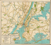 Map of Routes to the Holland Tunnel. / The Holland Tunnel Twin Tubes Map of Routes Description of Tunnel Toll Rates Traffic Regulations. - Main View Thumbnail