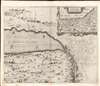 1662 Jansson and Hornius Map of the Holy Land, Israel, and Palestine