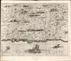 1662 Jansson and Hornius Map of the Holy Land, Israel, and Palestine