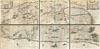 1662 Jansson and Hornius Map of the Holy Land, Israel, and Palestine